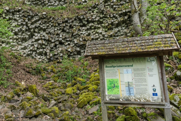 Basaltsäulen am Gangolfsberg