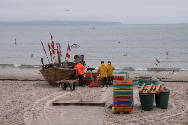 Am Strand von Binz