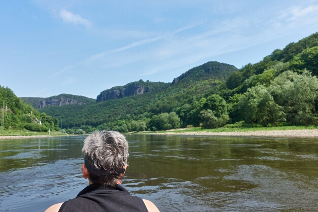 Elbe zwischen Decin und Wehlen