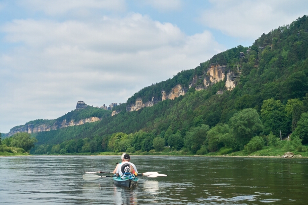 Elbe zwischen Decin und Wehlen