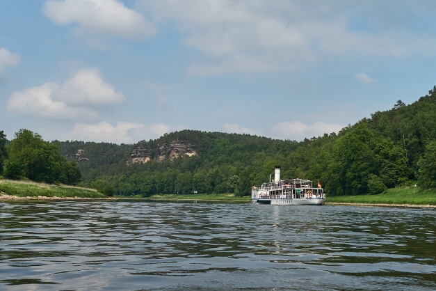 Elbe zwischen Decin und Wehlen