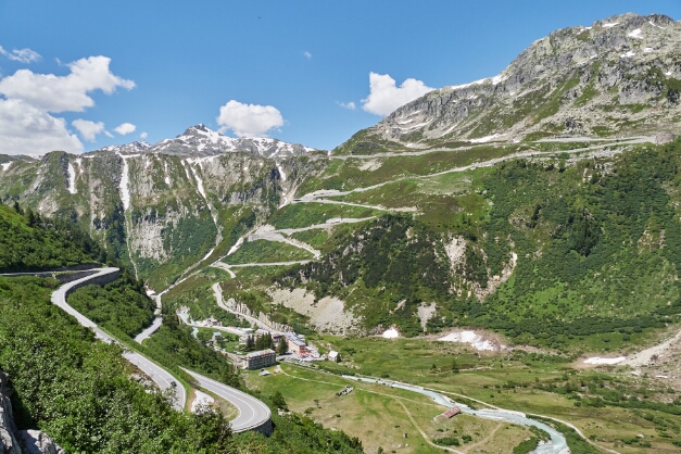 Blick zum Grimselpass