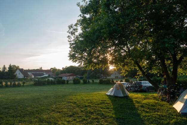 Camping am Gasthof zum Hafen in Kienitz