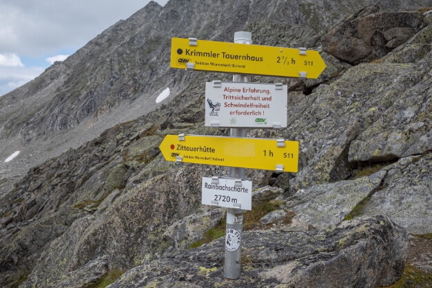 Rainbachscharte (2724m)