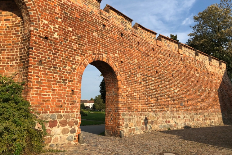 alte Stadtmauer in Wittstock