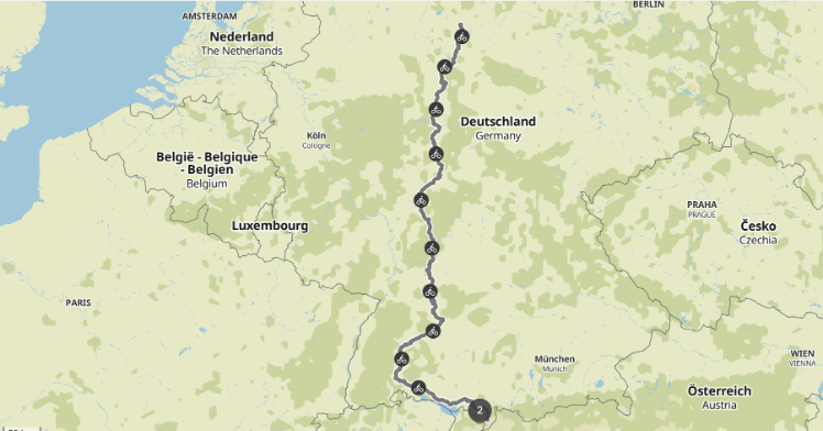 1050 Kilometer, 6660 Höhenmeter, 63 Stunden Fahrzeit Details gibts auf https://www.komoot.de/collection/1320565/-radtour-2021-sued-nach-nord Tag1: Oberstdorf-Fischen 4km, 10hm, 11min Tag2: Fischen-Bodensee 99km,...