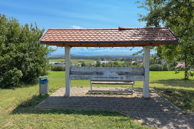 Alpenpanorama Döggingen