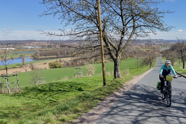 aus dem Elbtal Richtung Pegenau