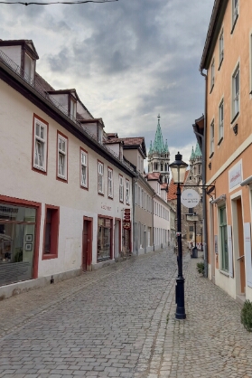 Blick Richtung Naumburger Dom